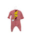 A Red Pyjama Sets from Gucci in size 0-3M for girl. (Back View)