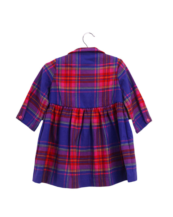 A Multicolour Long Sleeve Dresses from Il Gufo in size 6-12M for girl. (Back View)