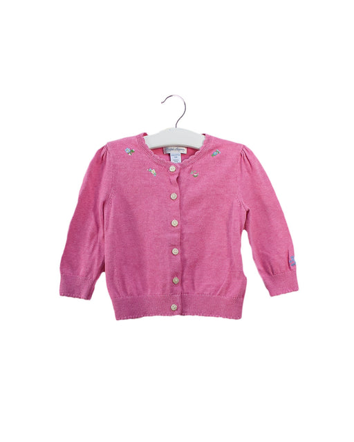 A Pink Cardigans from Ralph Lauren in size 6-12M for girl. (Front View)