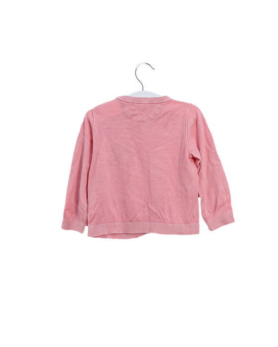 A Pink Cardigans from Bonpoint in size 12-18M for girl. (Back View)