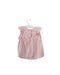 A Pink Sleeveless Tops from Petit Bateau in size 6-12M for girl. (Back View)