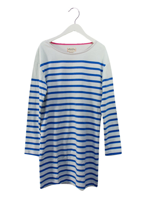 A Blue Long Sleeve Dresses from Johnnie b in size 11Y for girl. (Front View)