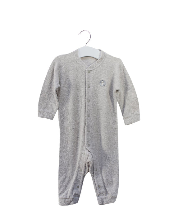A Grey Onesies from Familiar in size 3-6M for neutral. (Front View)