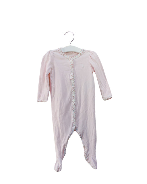 A Pink Onesies from Ralph Lauren in size 3-6M for girl. (Front View)