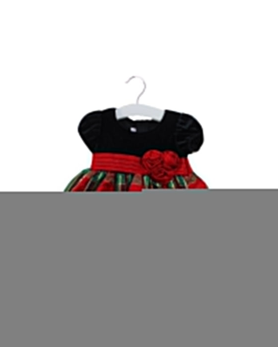 A Red Dress Sets from Bonnie Baby in size 3-6M for girl. (Front View)