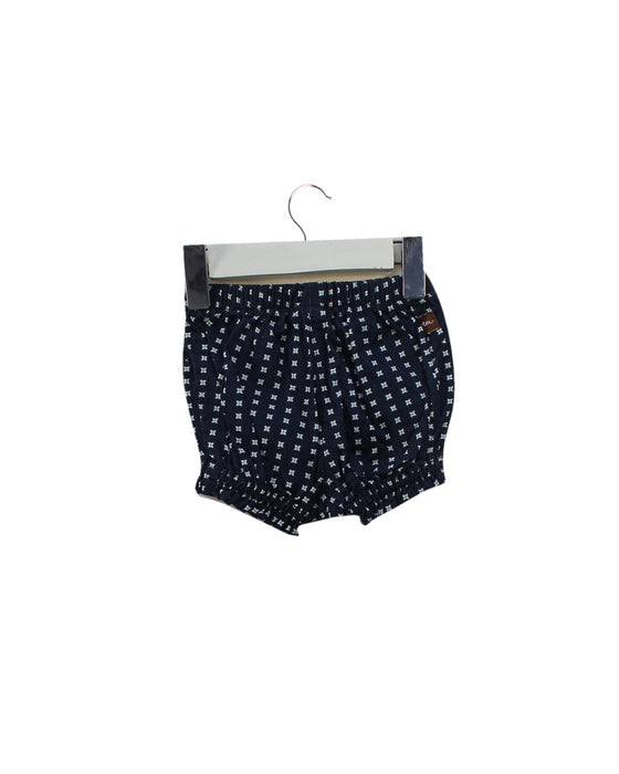 A Navy Bloomers from Tea in size 3-6M for girl. (Back View)