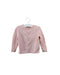 A Pink Cardigans from Petit Bateau in size 6-12M for girl. (Front View)