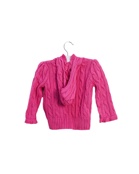 A Pink Lightweight Jackets from Ralph Lauren in size 6-12M for girl. (Back View)