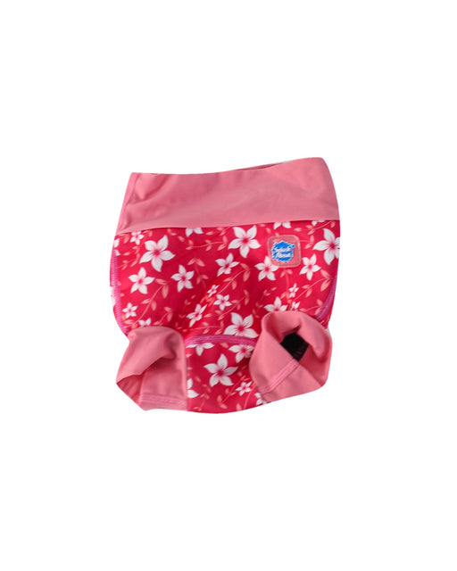 A Pink Swim Diapers from Splash About in size 3-6M for girl. (Front View)