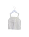 A White Sleeveless Tops from Hilly Chrisp in size 12-18M for girl. (Front View)