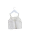 A White Sleeveless Tops from Hilly Chrisp in size 12-18M for girl. (Back View)