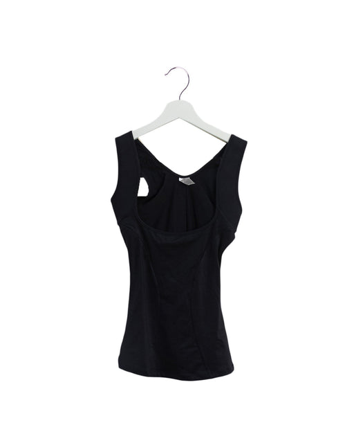 A Black Sleeveless Tops from Maidenform in size S for maternity. (Front View)