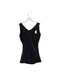 A Black Sleeveless Tops from Maidenform in size S for maternity. (Back View)