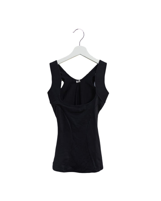 A Black Sleeveless Tops from Maidenform in size S for maternity. (Front View)