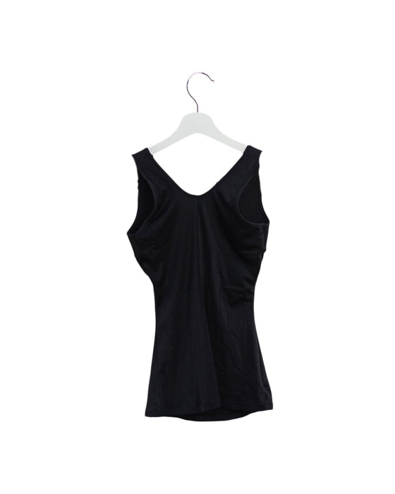 A Black Sleeveless Tops from Maidenform in size S for maternity. (Back View)