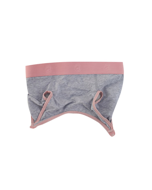 A Grey Bras from Bravado in size S for maternity. (Front View)