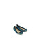 A Blue Flats from Crewcuts in size 3T for girl. (Front View)
