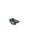 A Blue Flats from Crewcuts in size 3T for girl. (Front View)