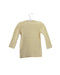 A Yellow Long Sleeve Tops from Seed in size 3-6M for girl. (Back View)