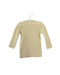 A Yellow Long Sleeve Tops from Seed in size 3-6M for girl. (Back View)