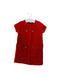 A Red Short Sleeve Dresses from Crewcuts in size 3T for girl. (Front View)