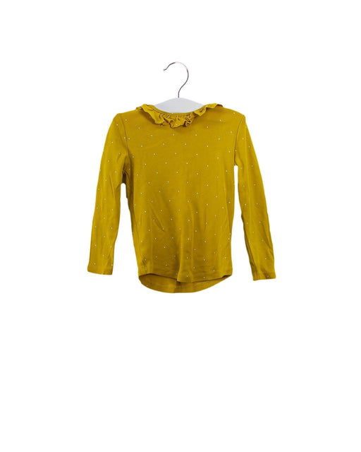 A Yellow Long Sleeve Tops from Country Road in size 18-24M for girl. (Front View)