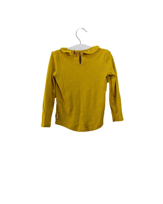 A Yellow Long Sleeve Tops from Country Road in size 18-24M for girl. (Back View)