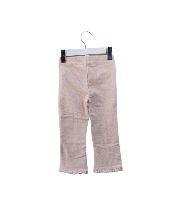 A Pink Casual Pants from Kingkow in size 12-18M for girl. (Back View)