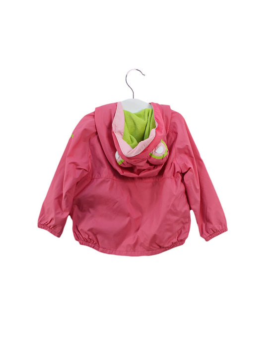 A Pink Lightweight Jackets from Columbia in size 12-18M for girl. (Back View)