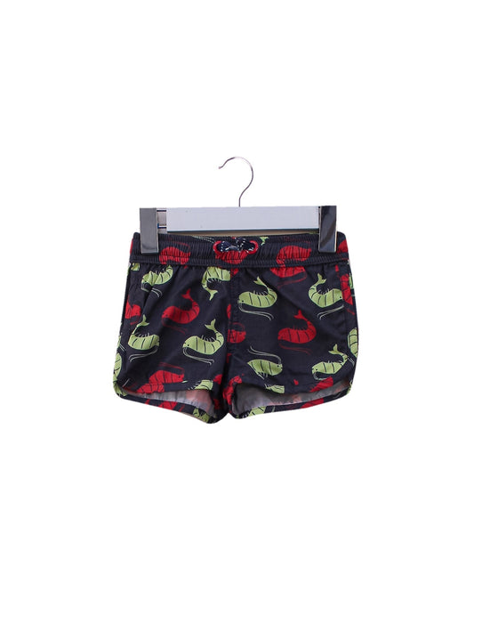A Black Swim Shorts from Seed in size 3-6M for boy. (Front View)