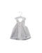A White Overall Dresses from Chickeeduck in size 3-6M for girl. (Front View)