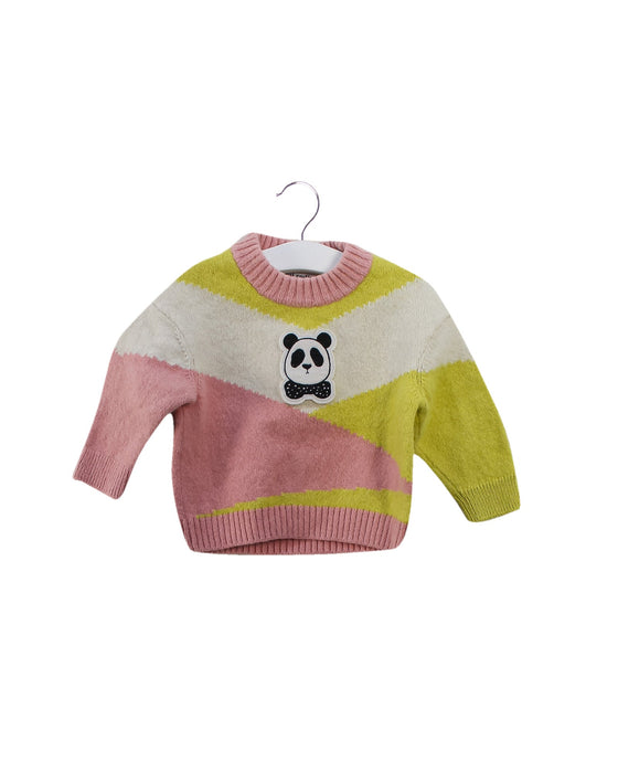 A Multicolour Knit Sweaters from Mini Rodini in size 12-18M for girl. (Front View)