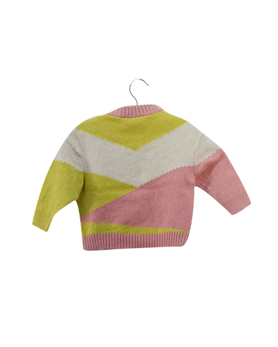 A Multicolour Knit Sweaters from Mini Rodini in size 12-18M for girl. (Back View)