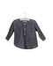 A Black Long Sleeve Tops from Agnes b. in size 6-12M for girl. (Front View)