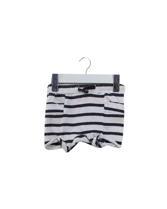 A Navy Shorts from Seed in size 0-3M for boy. (Front View)