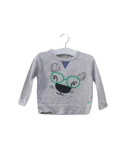 A Grey Crewneck Sweatshirts from Bonnie Baby in size 6-12M for boy. (Front View)