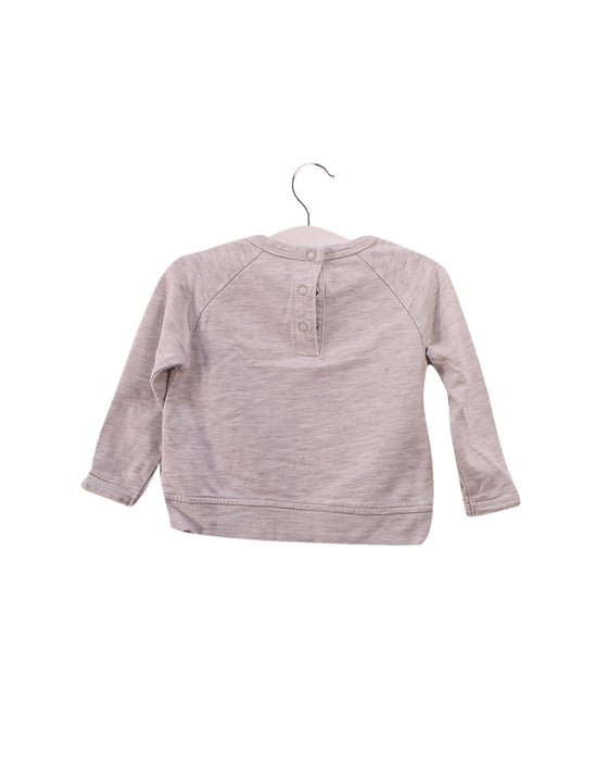 A Grey Crewneck Sweatshirts from Bonnie Baby in size 6-12M for boy. (Back View)