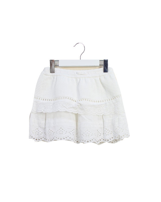 A White Mid Skirts from Nicholas & Bears in size 3T for girl. (Front View)