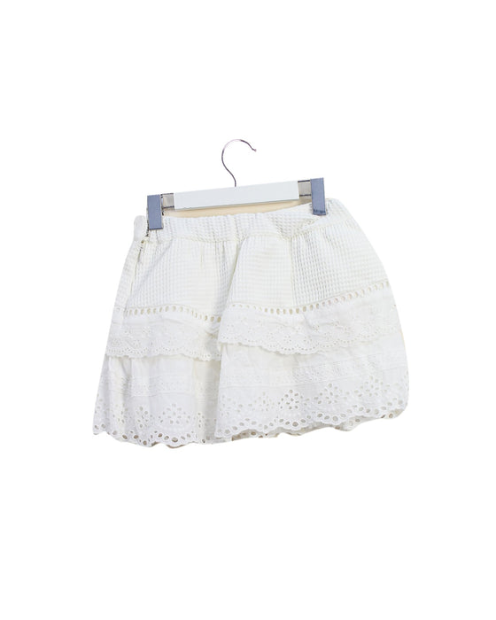 A White Mid Skirts from Nicholas & Bears in size 3T for girl. (Back View)