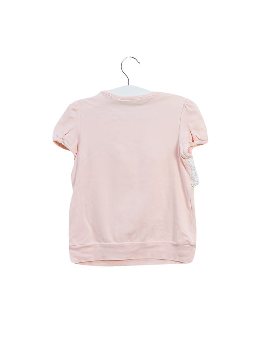 A Pink Short Sleeve Tops from Nicholas & Bears in size 3T for girl. (Back View)