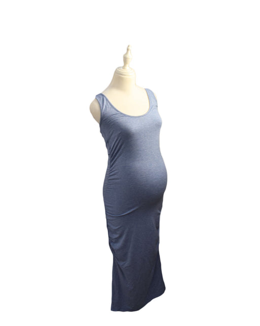 A Blue Sleeveless Dresses from Isabella Oliver in size XS for maternity. (Front View)