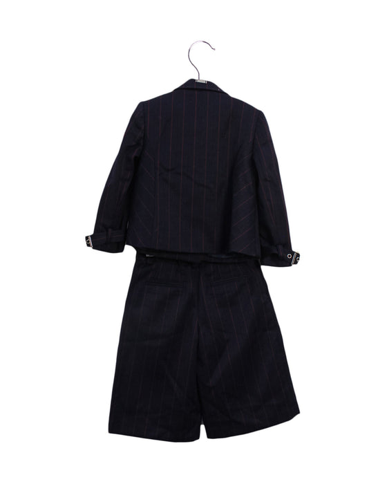 A Navy Pants Sets from Ferrari in size 3T for girl. (Back View)