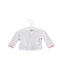 A Red Cardigans from Petit Bateau in size 0-3M for girl. (Front View)