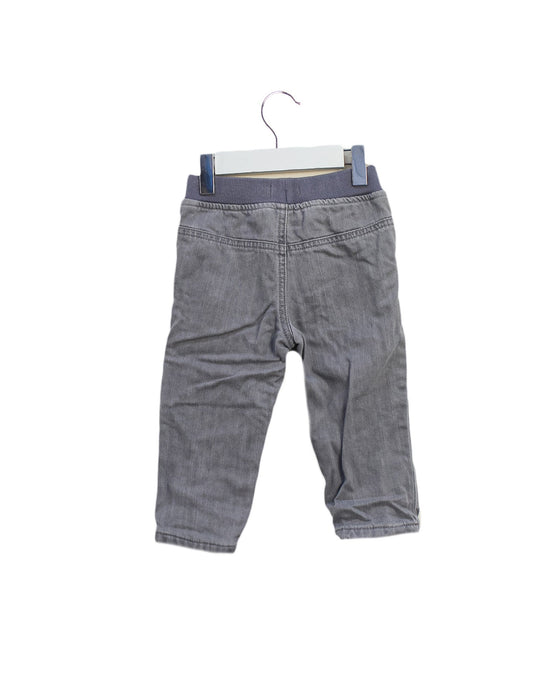 A Grey Casual Pants from La Compagnie des Petits in size 12-18M for boy. (Back View)