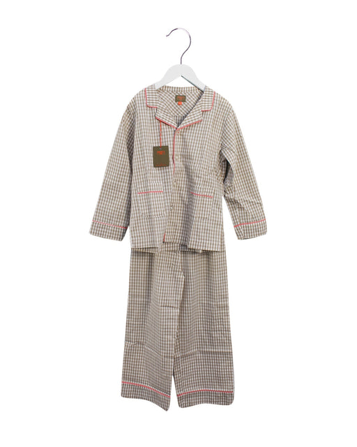 A Taupe Pyjama Sets from Monday's Child in size 3T for girl. (Front View)