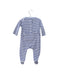 A Blue Onesies from Jacadi in size 3-6M for boy. (Back View)