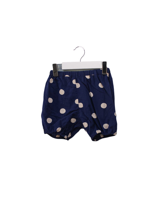 A Navy Shorts from Bonpoint in size 3-6M for girl. (Front View)