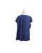 A Blue Short Sleeve Tops from Seraphine in size L for maternity. (Back View)