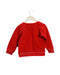 A Red Crewneck Sweatshirts from La Compagnie des Petits in size 4T for girl. (Back View)
