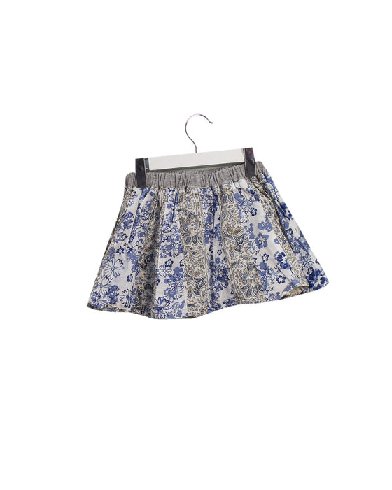 A Blue Short Skirts from Le Petit Pois in size 12-18M for girl. (Back View)